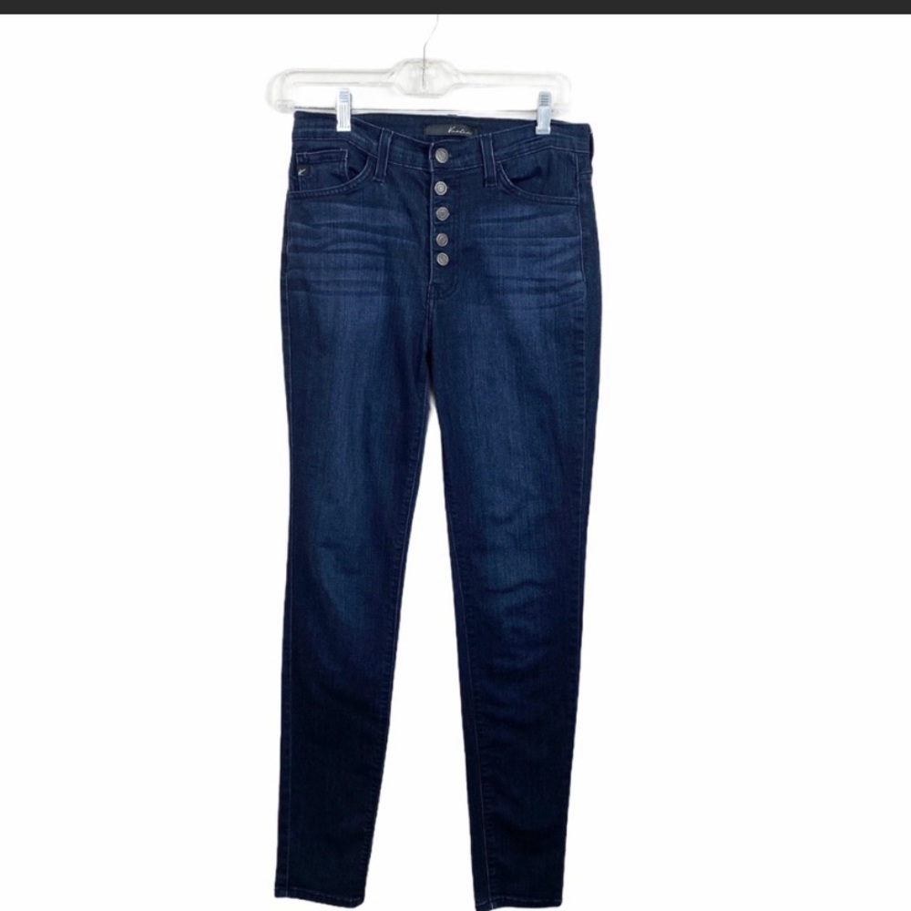 KanCan High Waisted Rise Skinny Button Fly Jean 28